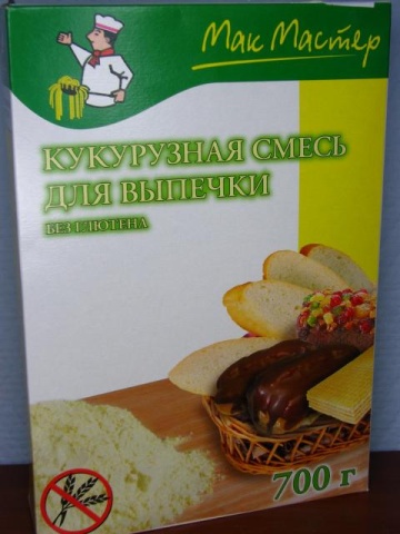Кукурузная смесь для выпечки, 700гр. (МакМастер)