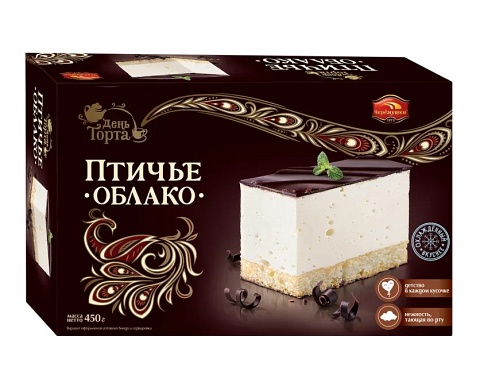 Торт Птичье Облако, 450гр. (КБК Черемушки)
