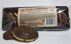 Печенье "Энигма" с вишневым джемом в шоколаде, 150 гр (Беларусь)