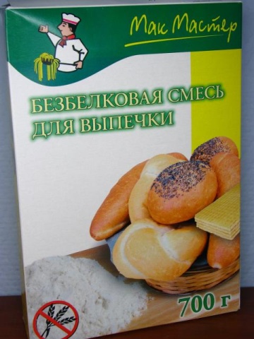 Безбелковая смесь для выпечки,700гр., (МакМастер)